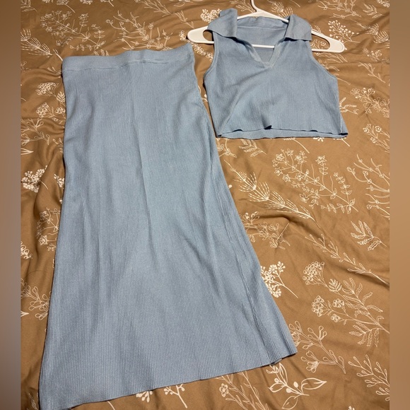 NWT Pink Queen Women's 2 Piece Sweater Outfit Bodycon Small - Picture 4 of 8